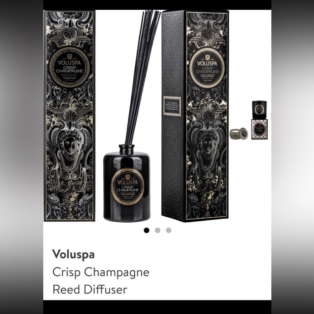 Voluspa NIB Kris champagne Diffuser